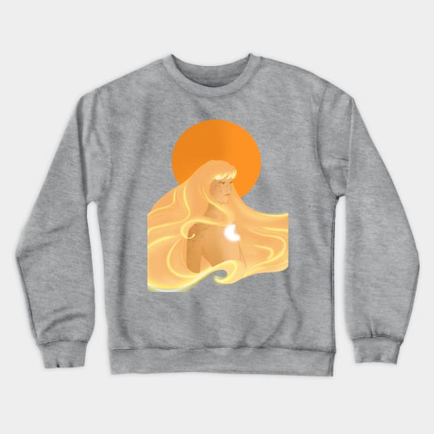 Il Sole Crewneck Sweatshirt by La Volpe